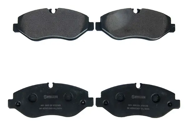 Bremsbelagsatz, Scheibenbremse Vorderachse STELLOX 1475 000B-SX