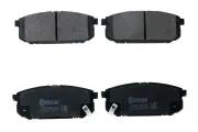 Bremsbelagsatz, Scheibenbremse Hinterachse STELLOX 1524 000B-SX