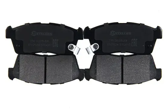 Bremsbelagsatz, Scheibenbremse Vorderachse STELLOX 1528 000B-SX Bild Bremsbelagsatz, Scheibenbremse Vorderachse STELLOX 1528 000B-SX