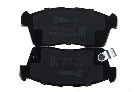 Bremsbelagsatz, Scheibenbremse Vorderachse STELLOX 1528 000B-SX Bild Bremsbelagsatz, Scheibenbremse Vorderachse STELLOX 1528 000B-SX