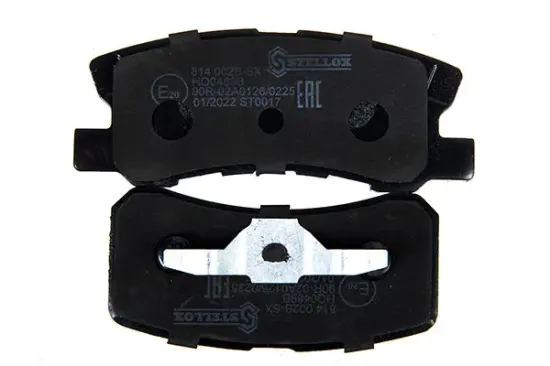 Bremsbelagsatz, Scheibenbremse Hinterachse STELLOX 1538 000B-SX Bild Bremsbelagsatz, Scheibenbremse Hinterachse STELLOX 1538 000B-SX