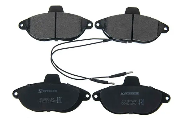 Bremsbelagsatz, Scheibenbremse Vorderachse STELLOX 1544 000B-SX