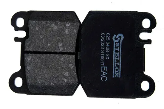 Bremsbelagsatz, Scheibenbremse Hinterachse STELLOX 1553 000B-SX Bild Bremsbelagsatz, Scheibenbremse Hinterachse STELLOX 1553 000B-SX