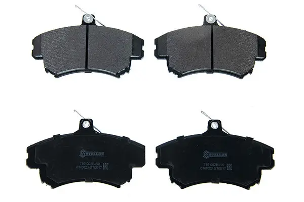 Bremsbelagsatz, Scheibenbremse Vorderachse STELLOX 1560 000B-SX