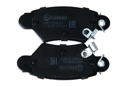 Bremsbelagsatz, Scheibenbremse Vorderachse STELLOX 1566 000B-SX Bild Bremsbelagsatz, Scheibenbremse Vorderachse STELLOX 1566 000B-SX