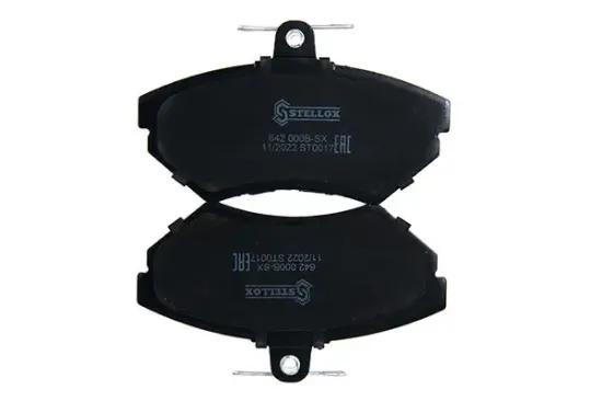 Bremsbelagsatz, Scheibenbremse Vorderachse STELLOX 1583 000B-SX Bild Bremsbelagsatz, Scheibenbremse Vorderachse STELLOX 1583 000B-SX