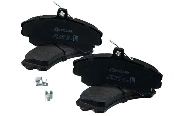 Bremsbelagsatz, Scheibenbremse Vorderachse STELLOX 1588 000B-SX