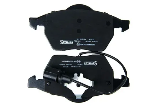 Bremsbelagsatz, Scheibenbremse Vorderachse STELLOX 1590 000B-SX Bild Bremsbelagsatz, Scheibenbremse Vorderachse STELLOX 1590 000B-SX