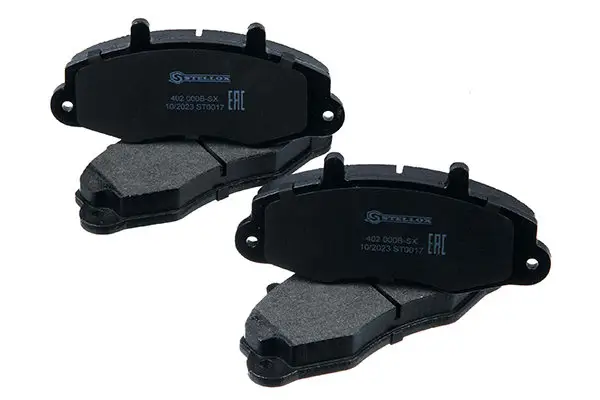 Bremsbelagsatz, Scheibenbremse Vorderachse STELLOX 1613 000B-SX