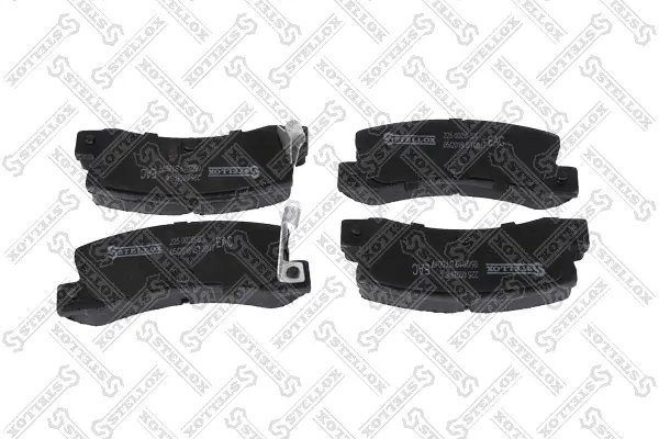 Bremsbelagsatz, Scheibenbremse Hinterachse STELLOX 225 002B-SX