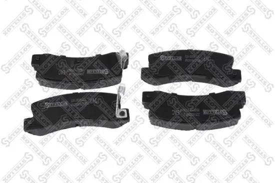 Bremsbelagsatz, Scheibenbremse Hinterachse STELLOX 225 002B-SX Bild Bremsbelagsatz, Scheibenbremse Hinterachse STELLOX 225 002B-SX