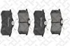 Bremsbelagsatz, Scheibenbremse Hinterachse STELLOX 274 003B-SX Bild Bremsbelagsatz, Scheibenbremse Hinterachse STELLOX 274 003B-SX
