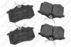 Bremsbelagsatz, Scheibenbremse Hinterachse STELLOX 274 003B-SX Bild Bremsbelagsatz, Scheibenbremse Hinterachse STELLOX 274 003B-SX