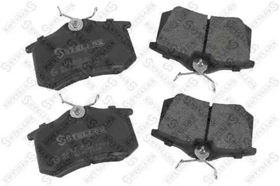 Bremsbelagsatz, Scheibenbremse Hinterachse STELLOX 274 003B-SX Bild Bremsbelagsatz, Scheibenbremse Hinterachse STELLOX 274 003B-SX