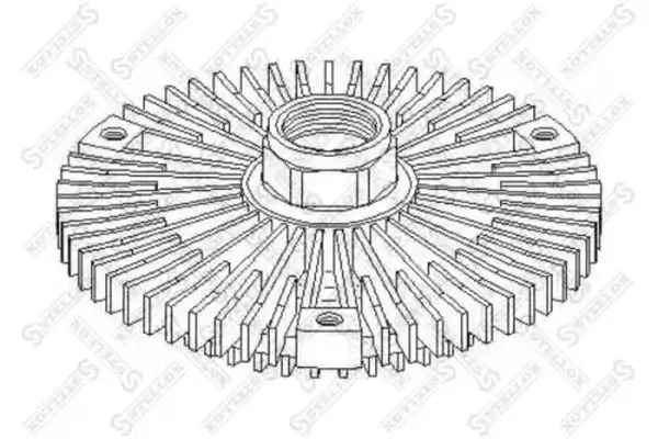 Kupplung, Kühlerlüfter STELLOX 30-00415-SX