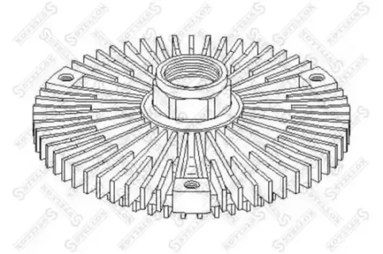 Kupplung, Kühlerlüfter STELLOX 30-00415-SX Bild Kupplung, Kühlerlüfter STELLOX 30-00415-SX