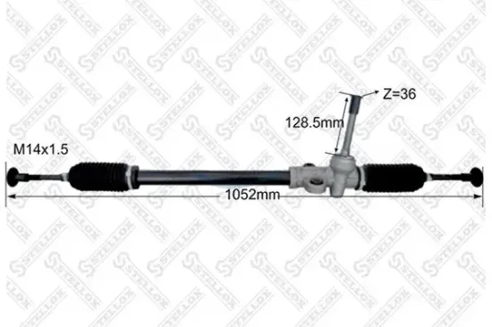 Lenkgetriebe STELLOX 31-37270-SX Bild Lenkgetriebe STELLOX 31-37270-SX