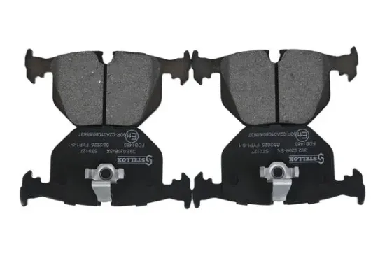 Bremsbelagsatz, Scheibenbremse Hinterachse STELLOX 392 020B-SX Bild Bremsbelagsatz, Scheibenbremse Hinterachse STELLOX 392 020B-SX