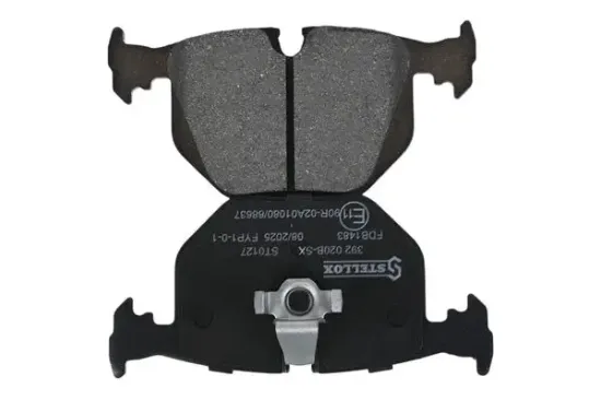 Bremsbelagsatz, Scheibenbremse Hinterachse STELLOX 392 020B-SX Bild Bremsbelagsatz, Scheibenbremse Hinterachse STELLOX 392 020B-SX