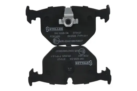 Bremsbelagsatz, Scheibenbremse Hinterachse STELLOX 392 020B-SX Bild Bremsbelagsatz, Scheibenbremse Hinterachse STELLOX 392 020B-SX