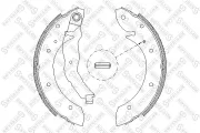 Bremsbackensatz Hinterachse STELLOX 407 100-SX