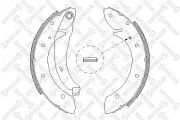 Bremsbackensatz Hinterachse STELLOX 407 102-SX