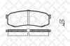 Bremsbelagsatz, Scheibenbremse Hinterachse STELLOX 424 004B-SX