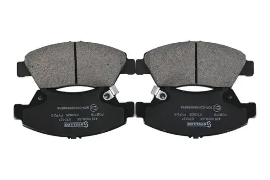 Bremsbelagsatz, Scheibenbremse Vorderachse STELLOX 429 002B-SX Bild Bremsbelagsatz, Scheibenbremse Vorderachse STELLOX 429 002B-SX