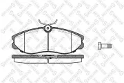 Bremsbelagsatz, Scheibenbremse STELLOX 473 000B-SX