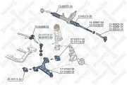 Stange/Strebe, Stabilisator STELLOX 56-01014-SX