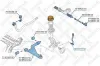 Stange/Strebe, Stabilisator Vorderachse links Vorderachse rechts STELLOX 56-02317-SX Bild Stange/Strebe, Stabilisator Vorderachse links Vorderachse rechts STELLOX 56-02317-SX
