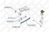 Stange/Strebe, Stabilisator Hinterachse links Hinterachse rechts STELLOX 56-03021-SX