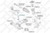 Stange/Strebe, Stabilisator Vorderachse links Vorderachse rechts STELLOX 56-98033-SX Bild Stange/Strebe, Stabilisator Vorderachse links Vorderachse rechts STELLOX 56-98033-SX