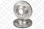 Bremsscheibe Vorderachse STELLOX 6020-1563V-SX