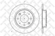 Bremsscheibe STELLOX 6020-3503-SX