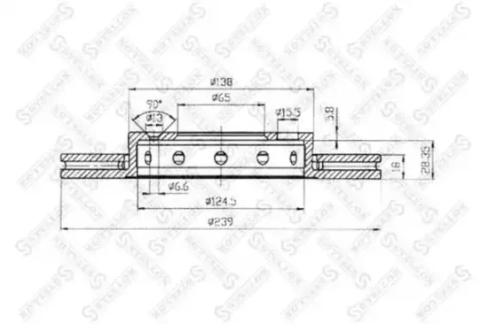 Bremsscheibe Vorderachse STELLOX 6020-47101V-SX Bild Bremsscheibe Vorderachse STELLOX 6020-47101V-SX