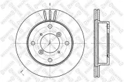 Bremsscheibe Vorderachse STELLOX 6020-5205V-SX