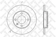 Bremsscheibe Vorderachse STELLOX 6020-9933-SX