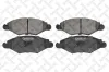 Bremsbelagsatz, Scheibenbremse Vorderachse STELLOX 654 020B-SX