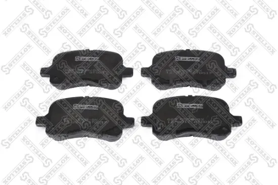 Bremsbelagsatz, Scheibenbremse Vorderachse STELLOX 663 000B-SX Bild Bremsbelagsatz, Scheibenbremse Vorderachse STELLOX 663 000B-SX
