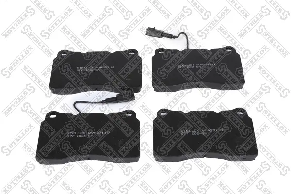 Bremsbelagsatz, Scheibenbremse Vorderachse STELLOX 677 002-SX