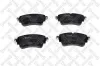 Bremsbelagsatz, Scheibenbremse Hinterachse STELLOX 689 009-SX