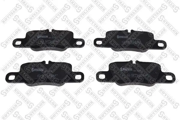 Bremsbelagsatz, Scheibenbremse Hinterachse STELLOX 689 016-SX