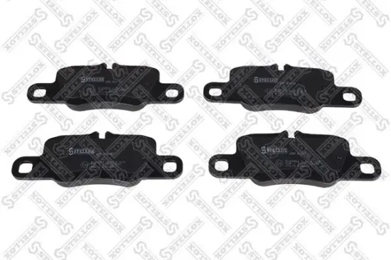 Bremsbelagsatz, Scheibenbremse Hinterachse STELLOX 689 016-SX Bild Bremsbelagsatz, Scheibenbremse Hinterachse STELLOX 689 016-SX