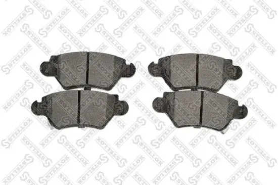 Bremsbelagsatz, Scheibenbremse Hinterachse STELLOX 696 022B-SX Bild Bremsbelagsatz, Scheibenbremse Hinterachse STELLOX 696 022B-SX