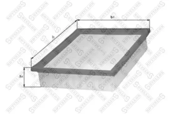 Luftfilter STELLOX 71-00678-SX Bild Luftfilter STELLOX 71-00678-SX