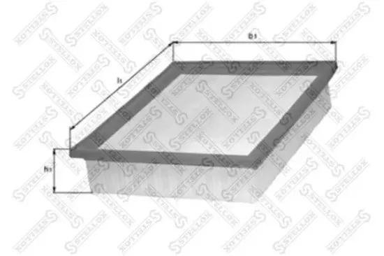 Luftfilter STELLOX 71-01573-SX Bild Luftfilter STELLOX 71-01573-SX