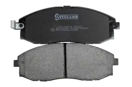 Bremsbelagsatz, Scheibenbremse Vorderachse STELLOX 714 002B-SX Bild Bremsbelagsatz, Scheibenbremse Vorderachse STELLOX 714 002B-SX