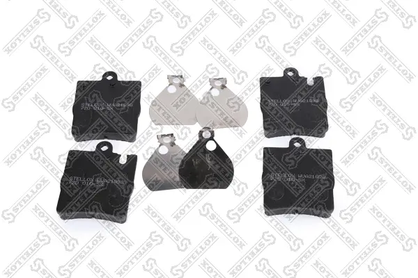 Bremsbelagsatz, Scheibenbremse Hinterachse STELLOX 720 010-SX