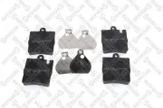 Bremsbelagsatz, Scheibenbremse Hinterachse STELLOX 720 010-SX